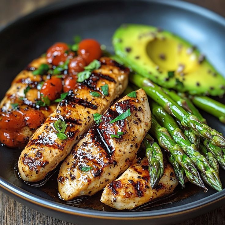 Chimichurri Chicken & Asparagus - Alimento