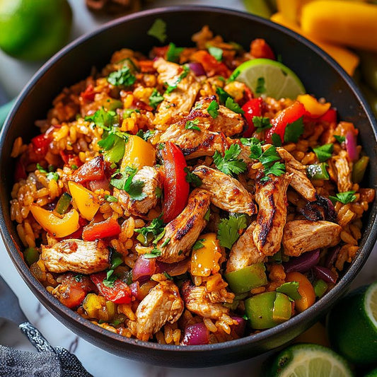 GRILLED FAJITA CHICKEN BOWL - Alimento