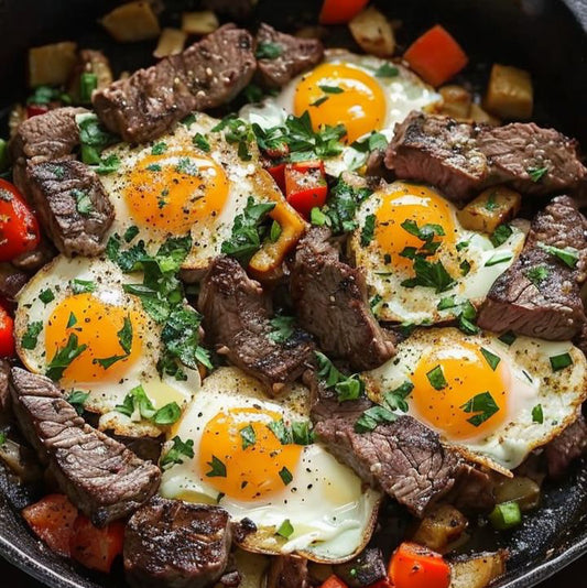 STEAK & EGGS BREAKFAST BOWL - Alimento