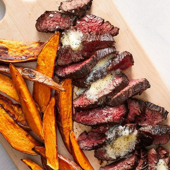 STEAK & SWEET FRIES - Alimento