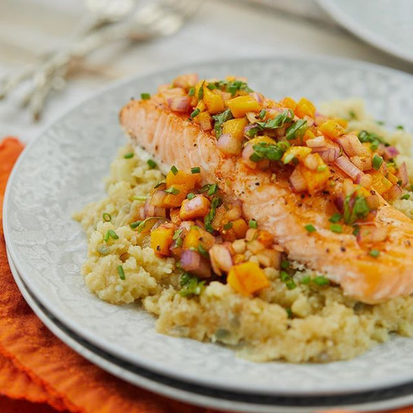 Mango Salmon & Cauliflower Rice - Alimento